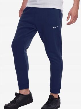Nike Navy Joggers Sweatpants Tapered Athletic Pants Mens M